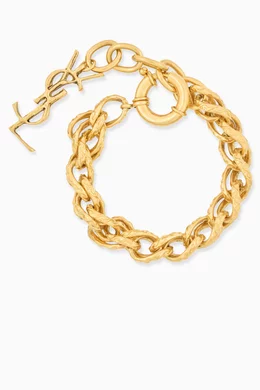 アクセサリーその他 Saint Laurent Rope-chain bracelet in l rope chain bracelet in metal | Saint Laurent | YSL FI