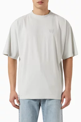 Buy Balenciaga White Unisex Nail Polish Medium-fit T-shirt