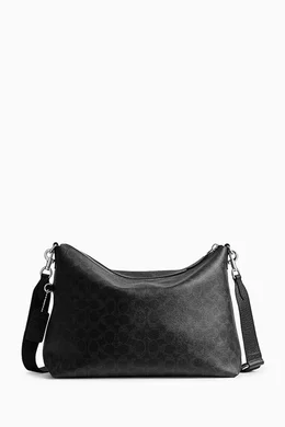 Buy Coach Black Domino File Bag in Signature Canvas For Men Online