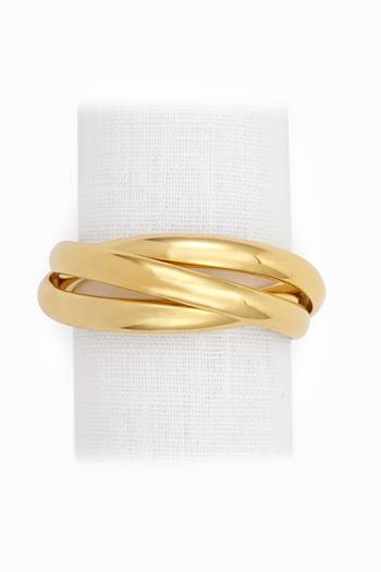 hover state of Three Ring Napkin Jewels, Set of 4
