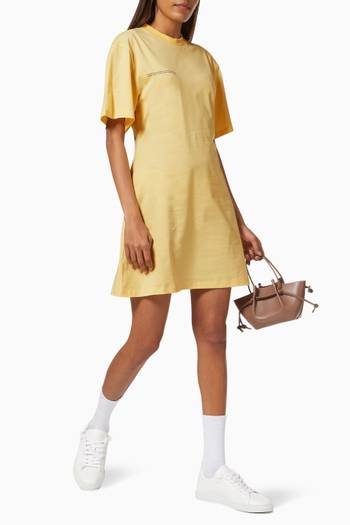 hover state of Lightweight Organic Cotton T-shirt Dress