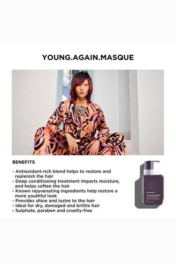 hover state of YOUNG.AGAIN.MASQUE – Treatment Masque for Dry & Damaged Hair, 200ml