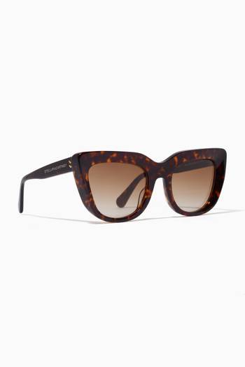 hover state of Cat-eye Sunglasses in Bio Acetate
