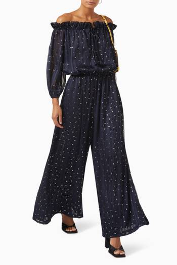 hover state of Surya Jumpsuit in Chiffon