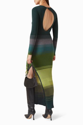 hover state of Edna Dress in Compact Knit