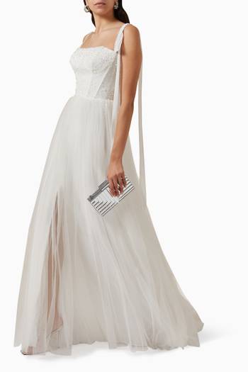 hover state of Dayana Wedding Gown in Tulle