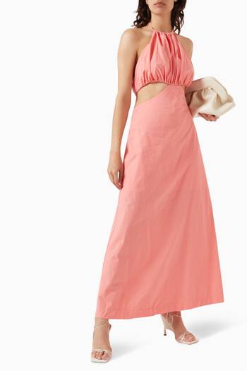hover state of Mahina Maxi Dress in Dry Cotton