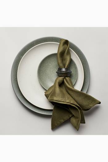 hover state of Terra Cuff Napkin Rings in Porcelain, Set of 4
