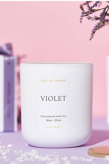 hover state of Violet Candle, 270g