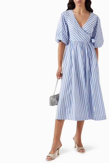 hover state of Jodie Dress in Cotton Poplin