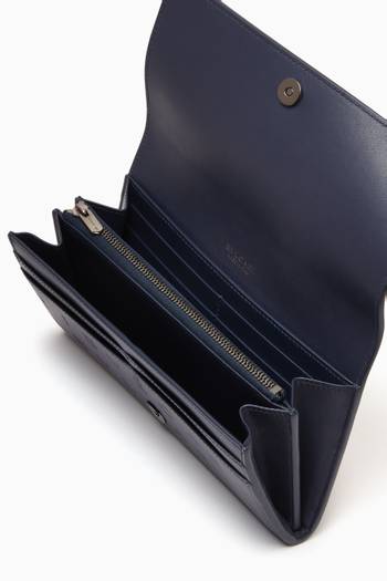 hover state of Logo Infinitum Large Wallet in Nappa