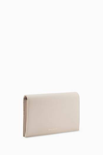 hover state of Serpenti Forever Bifold Wallet in Leather