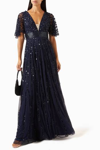 hover state of Embellished Gown