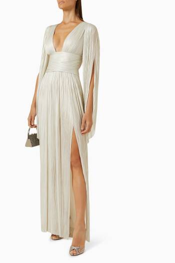 hover state of Alana B Maxi Dress in Silk