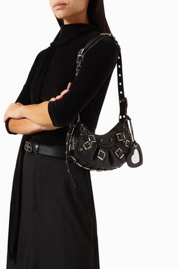 hover state of XS Le Cagole Shoulder Bag in Lambskin