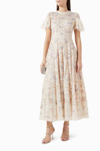 hover state of Floral Waltz Gown
