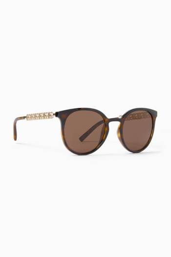 hover state of Cat-eye Sunglasses in Acetate