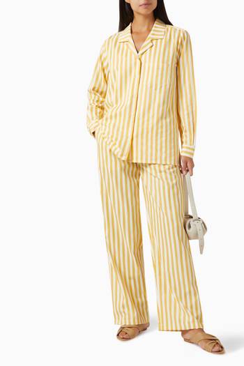 hover state of Pinstripe Lounge Pants in Cotton