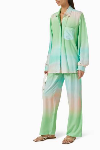 hover state of Olympia Shirt & Pants Set in Viscose