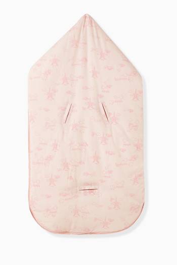hover state of All-over Print Sleeping Bag in Cotton