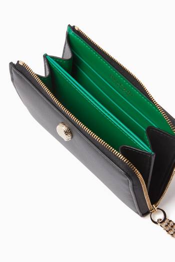 hover state of Serpenti Forever Zip Wallet in Calf Leather