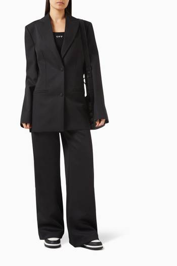hover state of Tomboy Single-breasted Blazer in Wool