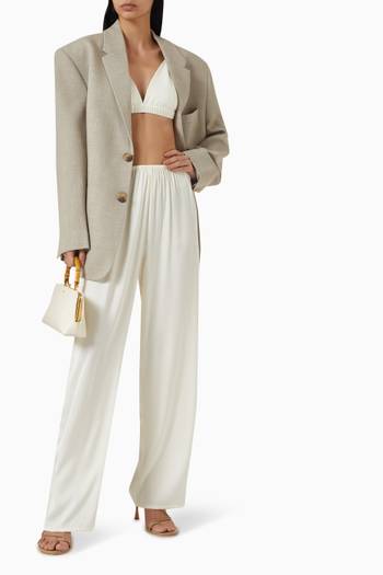 hover state of Nazli Wide-leg Pants in Satin