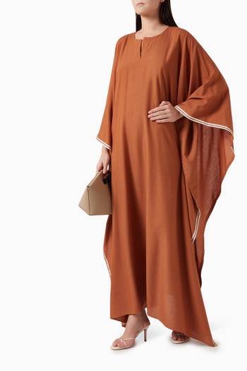 hover state of Nina Kaftan in Rayon-linen