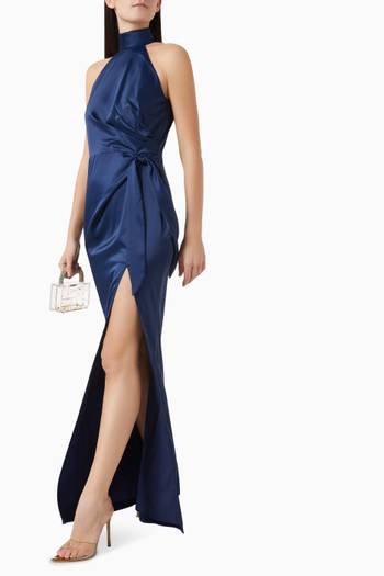 hover state of Charlie Maxi Dress in Satin