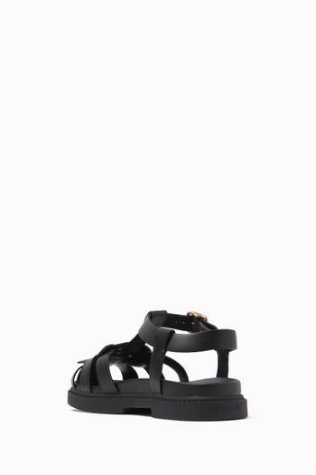 hover state of Bella Fisherman Sandals in Leather