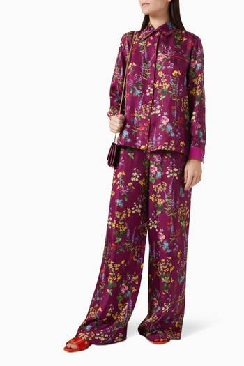 hover state of Yuppy Long Pants in Silk Twill
