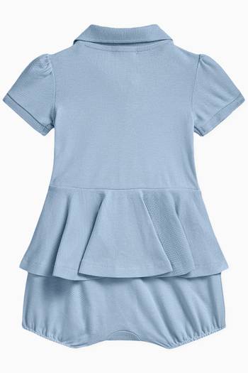 hover state of Peplum Romper in Cotton