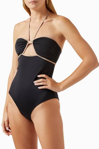 hover state of Ashaninka One-piece Swimsuit in Lycra