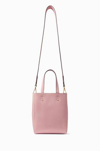 hover state of Small Lenny N/S Tote Bag in Calf Leather