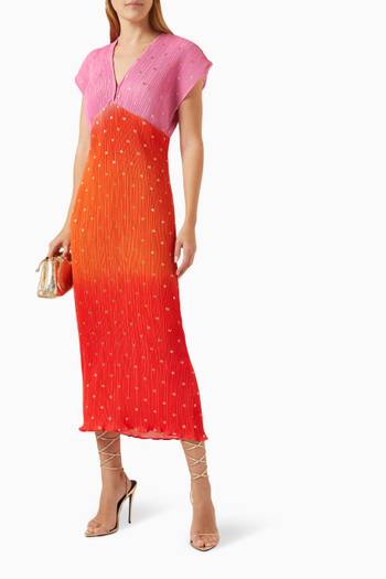 hover state of Elodie Ombre Maxi Dress