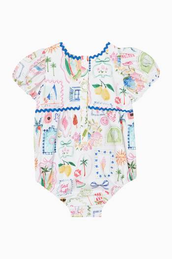 hover state of Summer Vacay Romper in Cotton