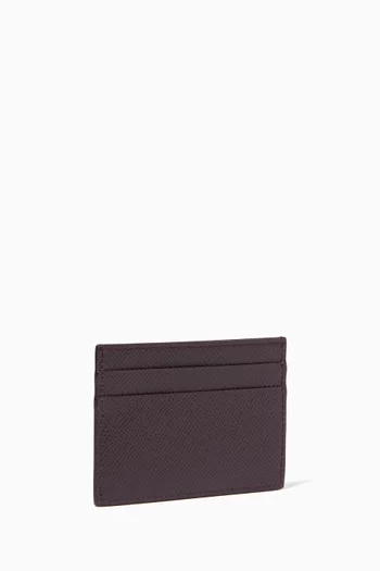 DG Plate Card Case in Dauphine Leather 