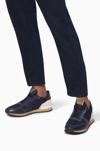 Valentino Garavani Rockrunner Studded Sneakers