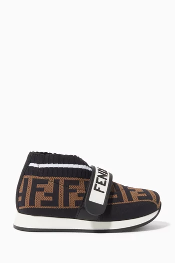 FF Logo Velcro Sneakers