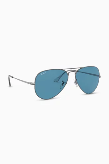 RB3689 Aviator™ Polarized Gradient Sunglasses      