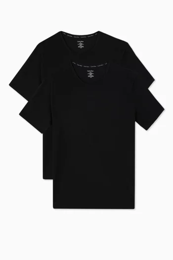 Lounge Cotton T-Shirts, Set of 2