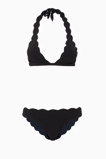 Spring Bikini Top in Pre-consumer Recycled Fabric 
