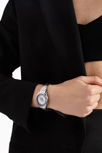 Mystère D'Elie Fleur Diamond Quartz Watch, 28mm       