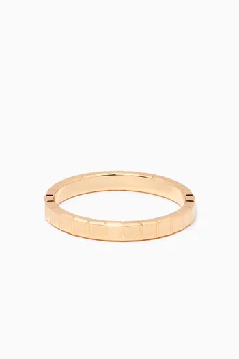Ice Cube Pure Diamond Ring in 18kt Yellow Gold