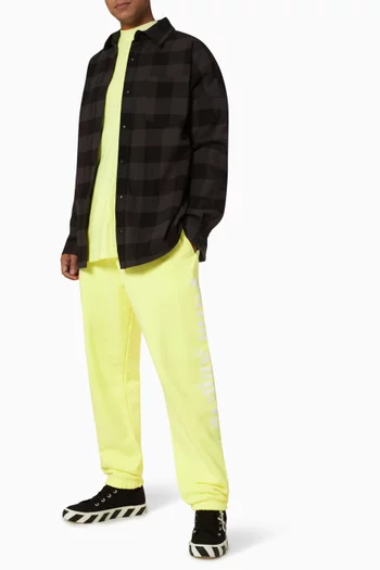 Logo Sweatpants in Cotton     