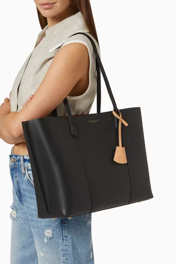 Perry Tote Bag in Pebbled Leather  