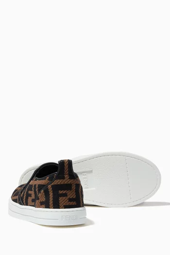FF Monogram Shoes in Cotton   