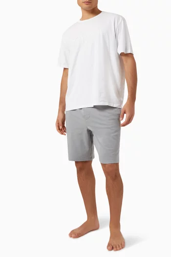 Lounge Shorts in Cotton Blend