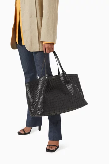 Secret Tote Bag in Mosaico Leather 
