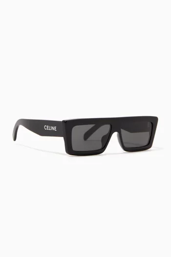 Flat Top Sunglasses in Acetate  